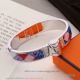 AAA Replica Hermes Printed Enamel Bracelet With SS Plated (2)_th.jpg